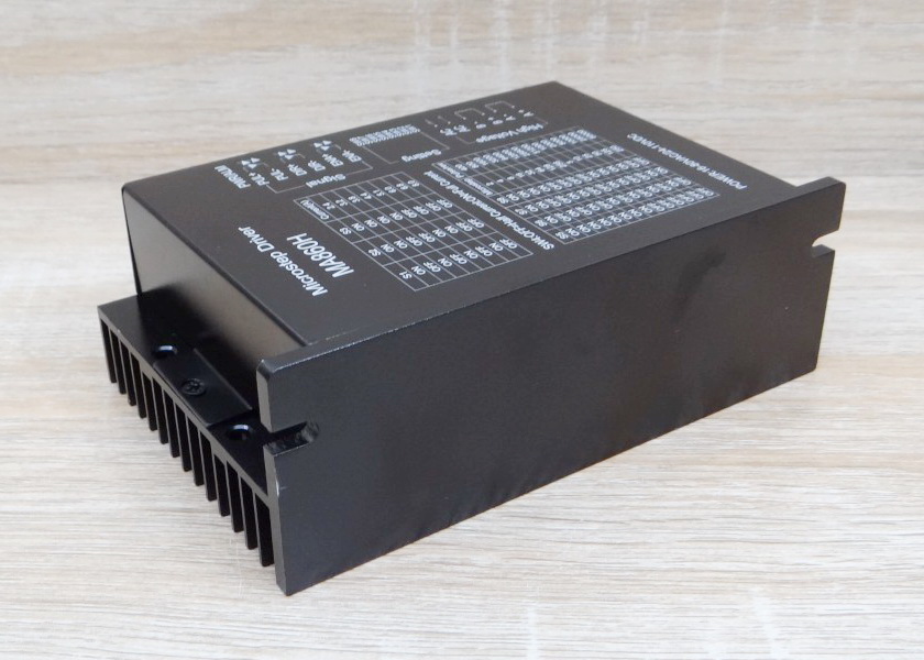 MA860H (Jiawen) Microstep Driver Peak 8A, 24-110 VDC / 16-80 VAC [Aluminum Cover] 2-Phase