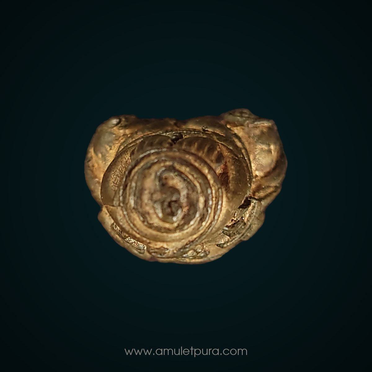 พระปิดตายันต์ยุ่ง รุ่นแรก ไปดี - มีโชค เนื้อนวโลหะเต็มสูตร ปี37 หลวงพ่อเมี้ยน วัดโพธิ์กบเจา จ.พระนครศรีอยุธยา(ตอกโค้ดด้านหลัง)