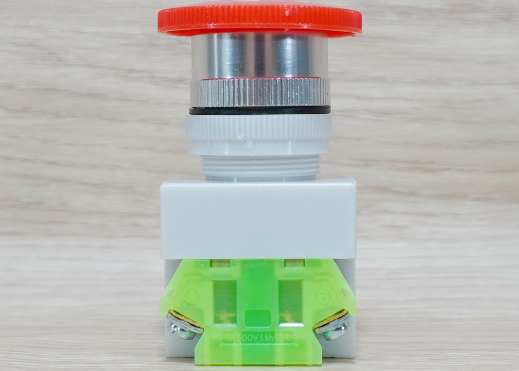 LAY37-11ZS Emergency Stop Push Button Switch Y090 (1NO/1NC) AC660V(Max) 10A