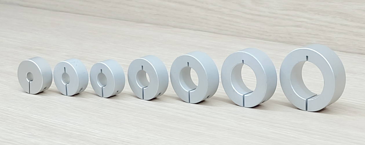 SC 20x40x12 mm (IDxODxThickness) Open type optical axis fixing ring (Aluminum)