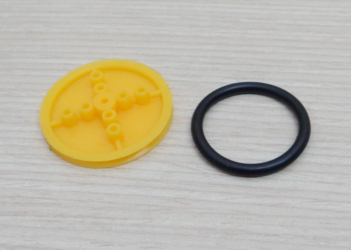 410 Rubber Wheel Robot Tires TT motor robot smart car platform