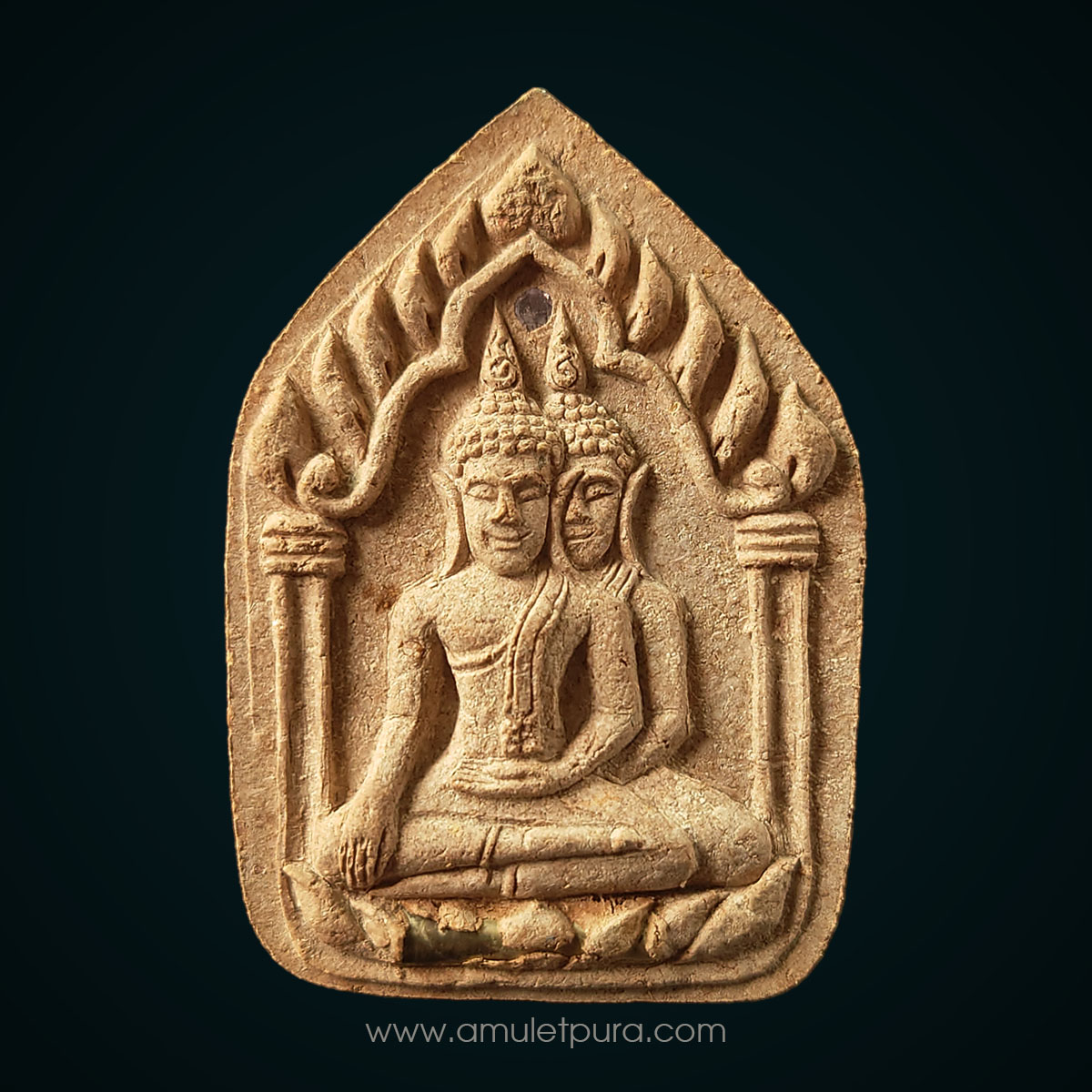 แผนซ้อนแผน เนื้อผงว่าน108 ฝังโลหิตธาตุ ตะกรุดเงิน รุ่นบารมีครูประทานทรัพย์ ปี52 ครูบาเจ้าต้นบุญ วัดป่าทุ่งกุลาเฉลิมราช จ.ร้อยเอ็ด(มีโค้ด)