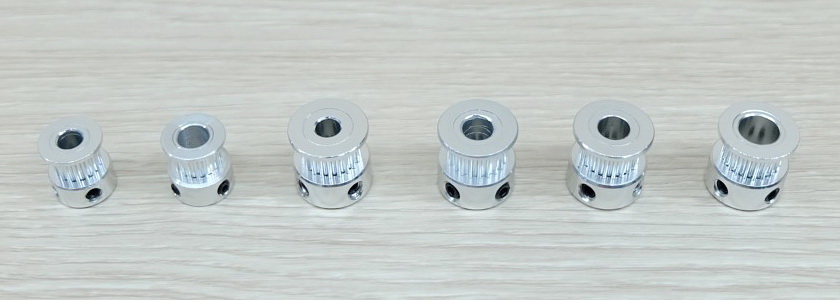 2GT Width 6mm, 20 Teeth Timing Pulley (Bore 5mm)