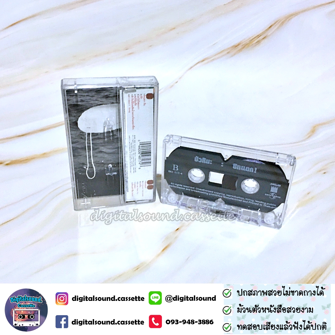 เทปเพลง เทปคาสเซ็ท ปราบดา หยุ่น และ เจตมนต์ มละโยธ อัลบั้ม บัวหิมะ ชิทแตก