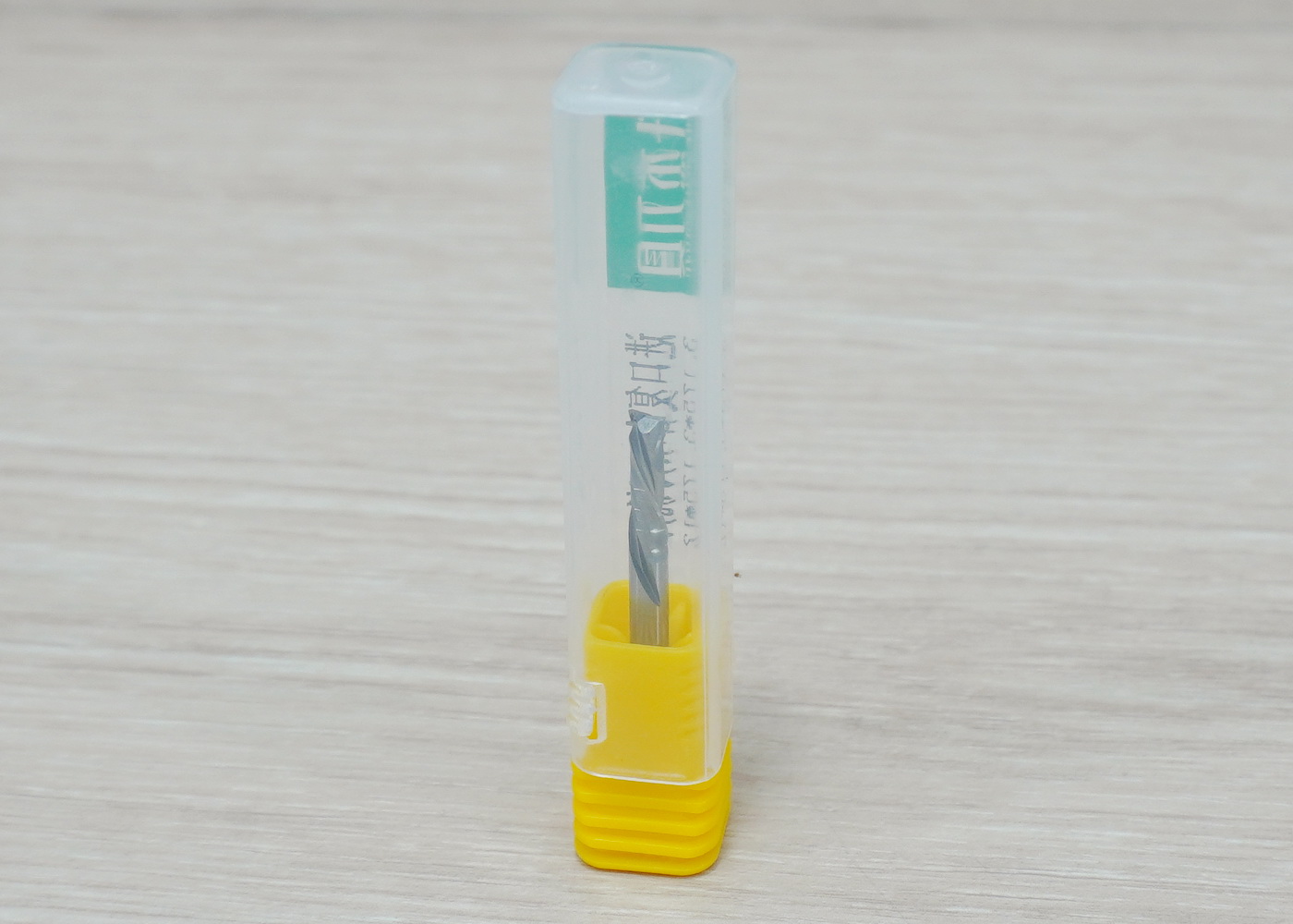 Double-Edged Compound Milling Cutter 3.175x3.175x12mm Blade Spiral Carbide เกรด 3A