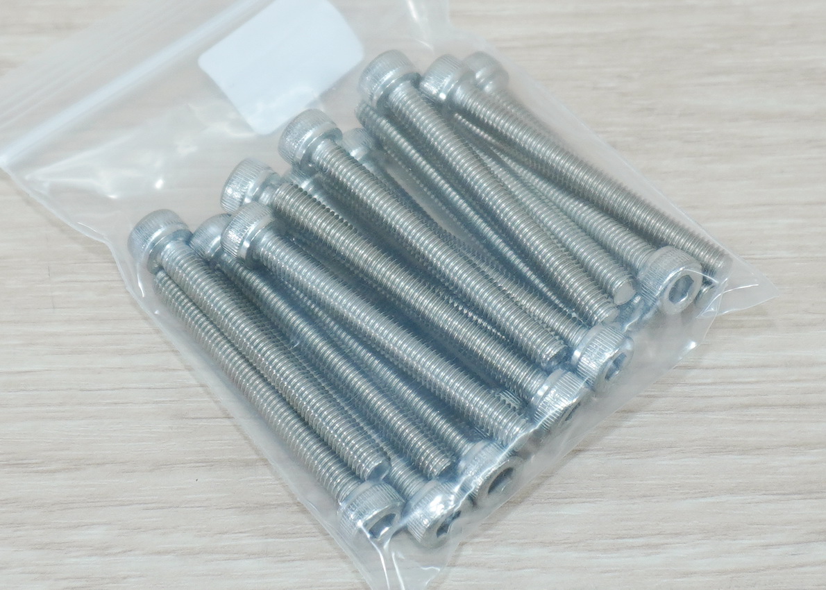 สกรูหัวจมสแตนเลส 304 Screw M5 ยาว 45mm (20ตัว/ถุง)