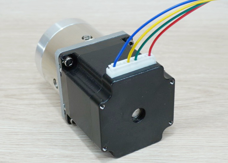Nema23 แรงบิด 5.35N.m Shaft 12mm : Planetary Gearbox (4.25:1) + Stepper Motor (23HS5628-PG4.25)