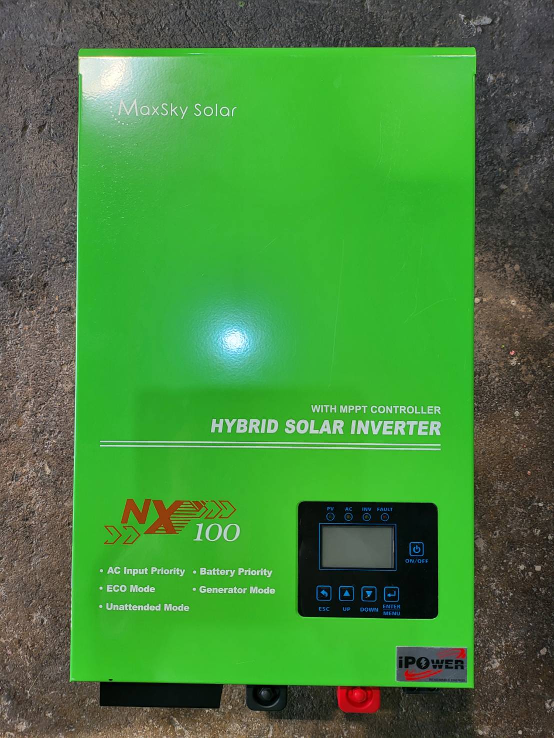 Inverter 48V 5000W MPPT 80A MAXSKY NX100