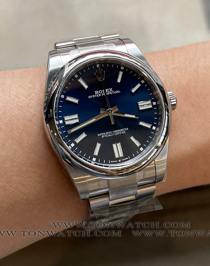 ROLEX OP41 ฺBLUE 41MM. CF