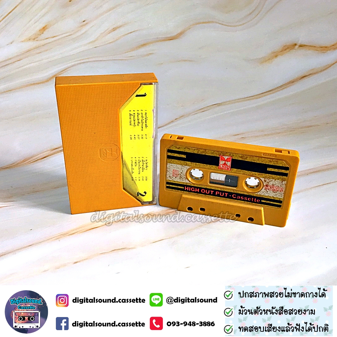 เทปเพลง เทปคาสเซ็ท เต๋อ เรวัต พุทธินันทน์ อัลบั้ม เต๋อ 2 (อามิโก้)