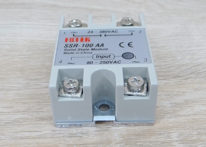 Solid State Relay SSR-100AA, 100A (24-380VAC / 80-250VAC)