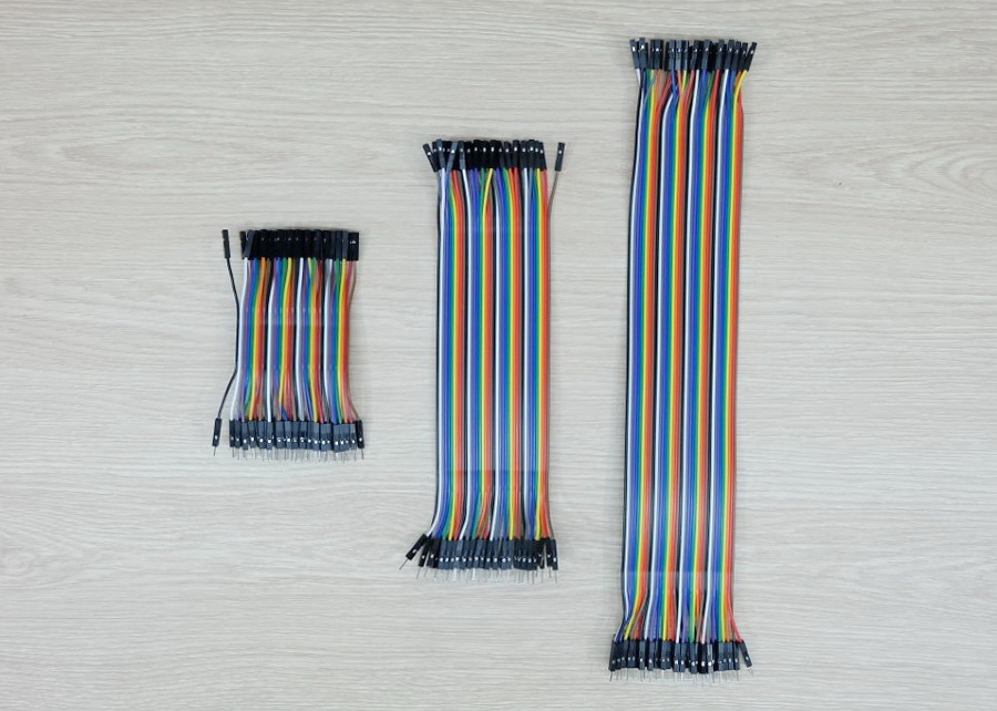 20cm Cable jumper 40P Male-Female (ผู้-เมีย)