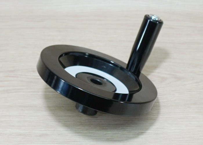125mm Bakelite-Solid Handwheel with Coupling Bore 12mm