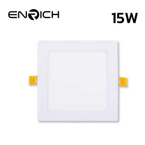 ดาวน์ไลท์ LED หน้าเหลี่ยม 15W ENRICH SLIM D