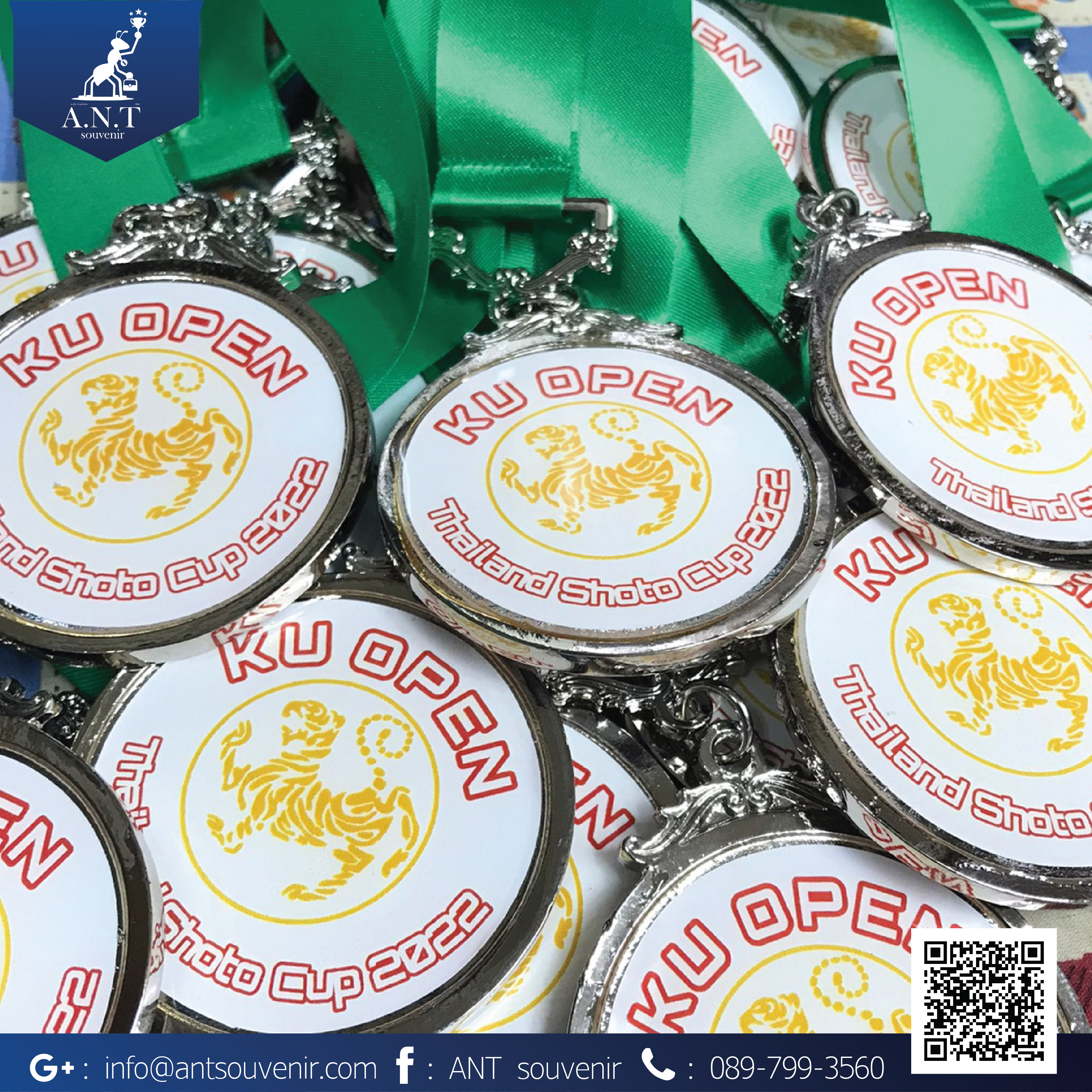 เหรียญ KU OPEN 2022 พิมพ์ภาพเคลือบใส