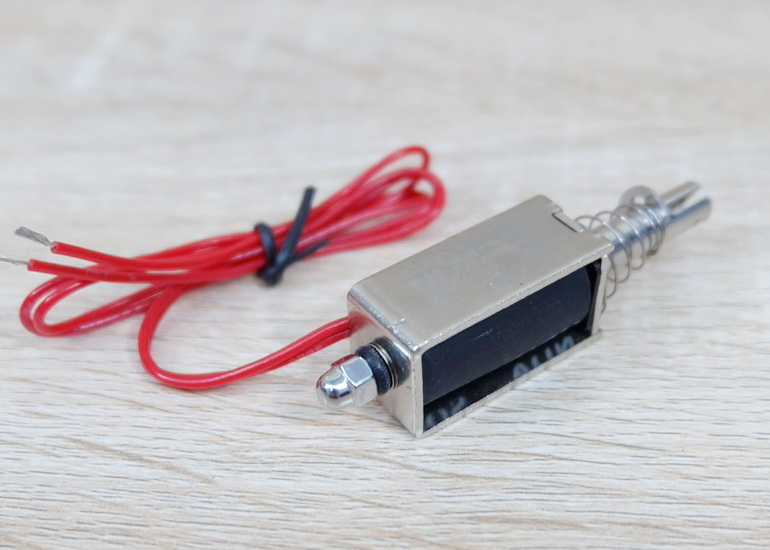 KL-0530B Solenoid Electromagnet 12V DC (0.2-6N) Pull-Push Type