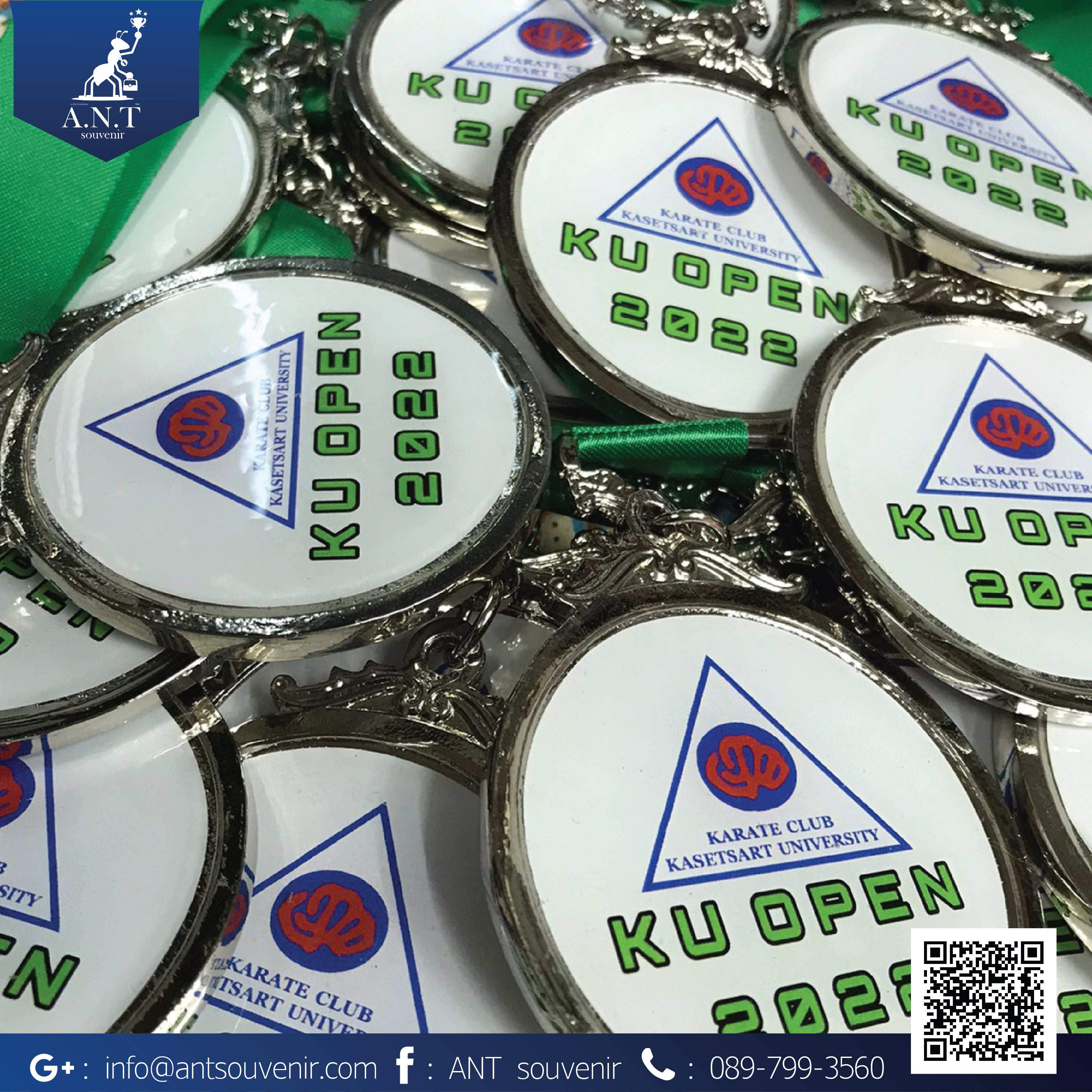 เหรียญ KU OPEN 2022 พิมพ์ภาพเคลือบใส