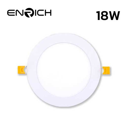 ดาวน์ไลท์ LED หน้ากลม 18W ENRICH SLIM D