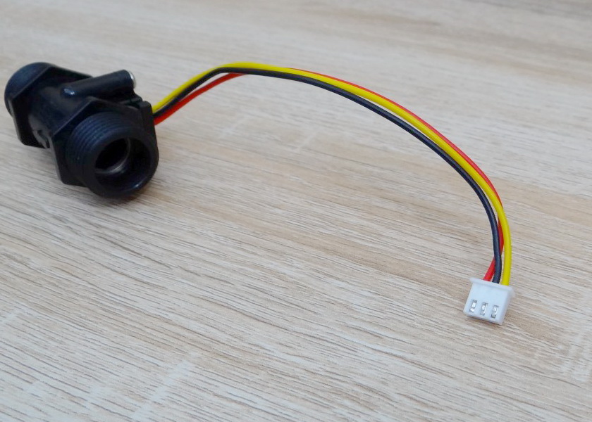 YF-S201C G1/2" Water Flow Sensor Meter 1-30L/min Black