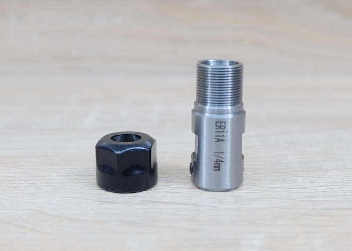 Chuck Shaft ER11 - Rod Inner Hole 6.35mm (1/4") (C16-ER11-35L)