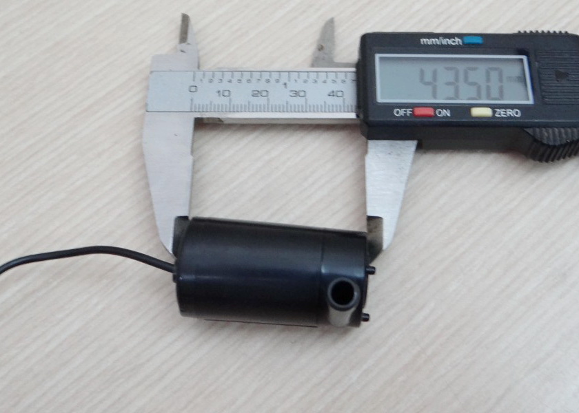 ปั๊มน้ำเล็ก DC pump 5V (สีดำ)