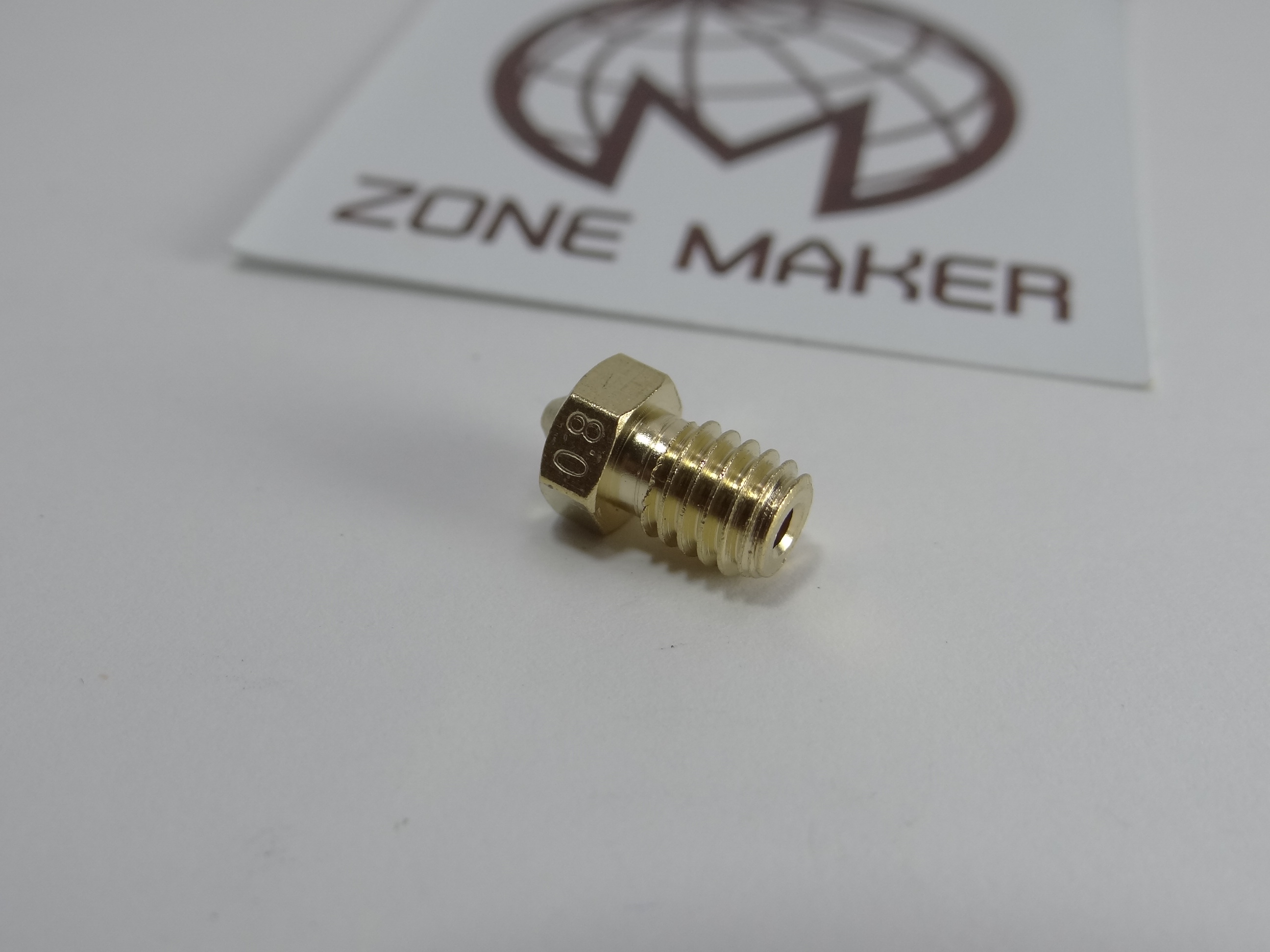 0.8mm J-Head brass nozzle extruder M6 for 3D printer