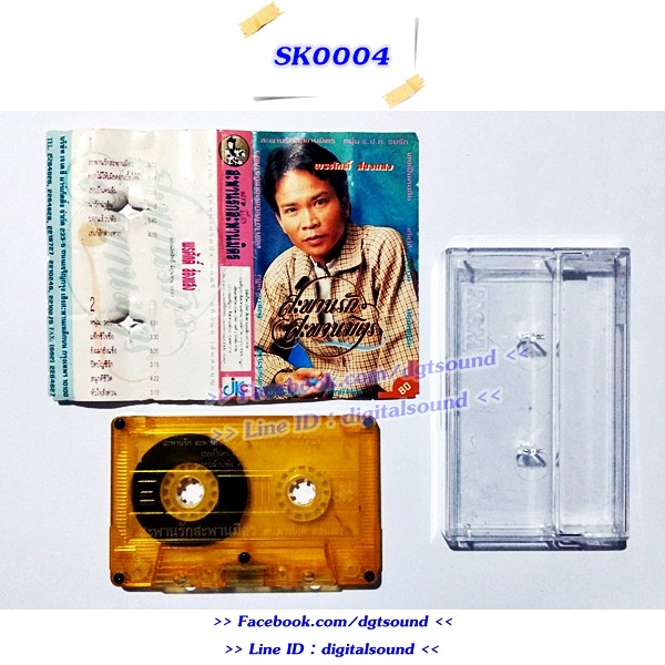 เทปคาสเซ็ท พรศักดิ์ ส่องแสง อัลบั้ม สะพานรัก สะพานมิตร