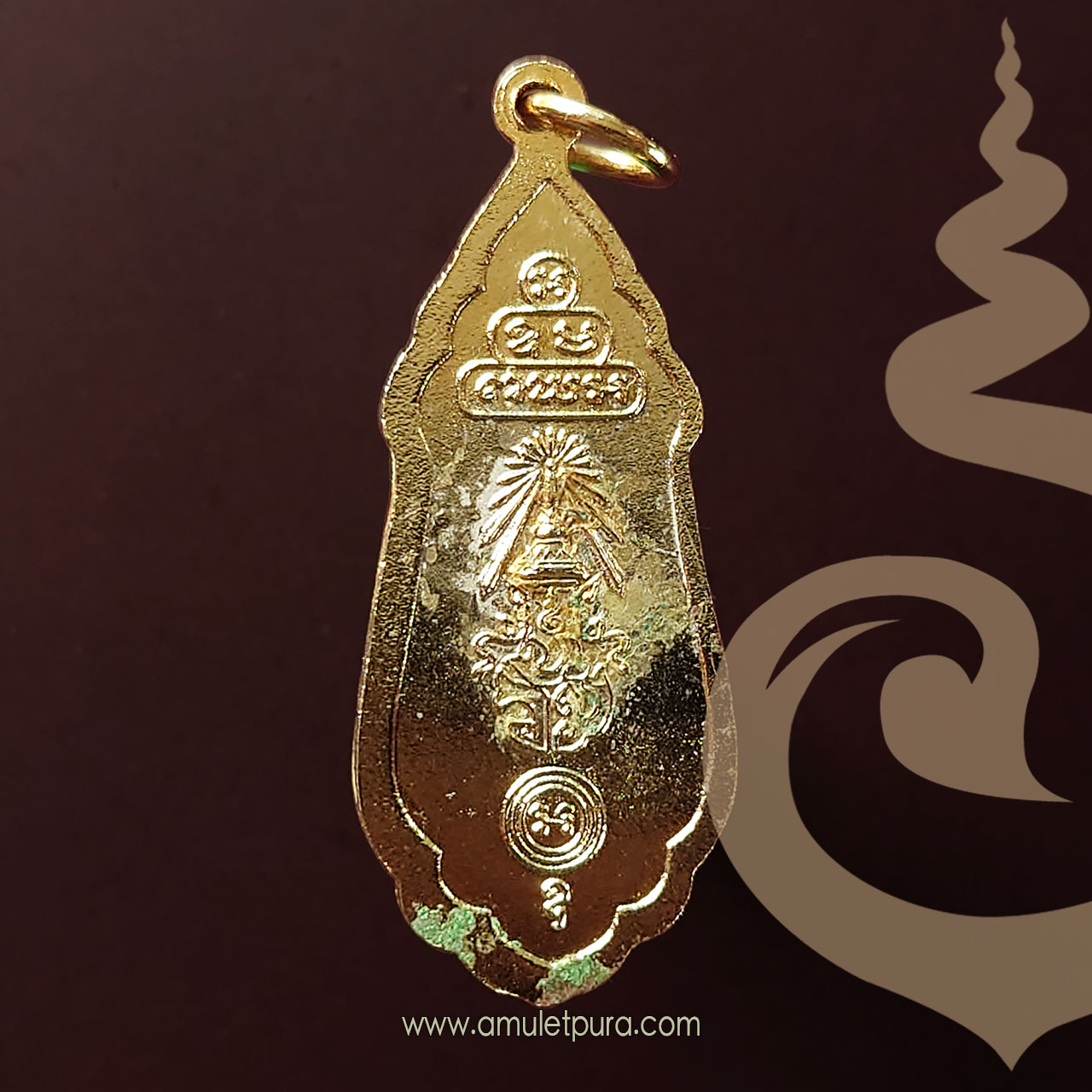 เหรียญพระสยามเทวาธิราช หลัง นวม. ยันต์เจ้าคุณนรฯ ปี15 เนื้อกะไหล่ทอง กรรมการ วัดเทพศิรินทร์ กรุงเทพฯ