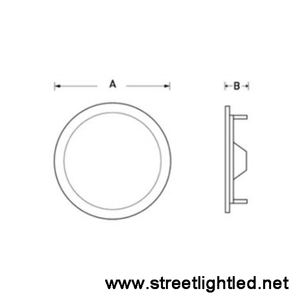 ดาวน์ไลท์ ML Lighting Led Fixed Panel light 16w (แสงขาว)
