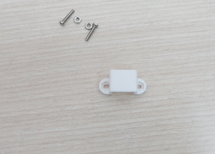 Plastic Bracket for N20 Micro Gear Motor + nut screw (ชุด 2 อัน)