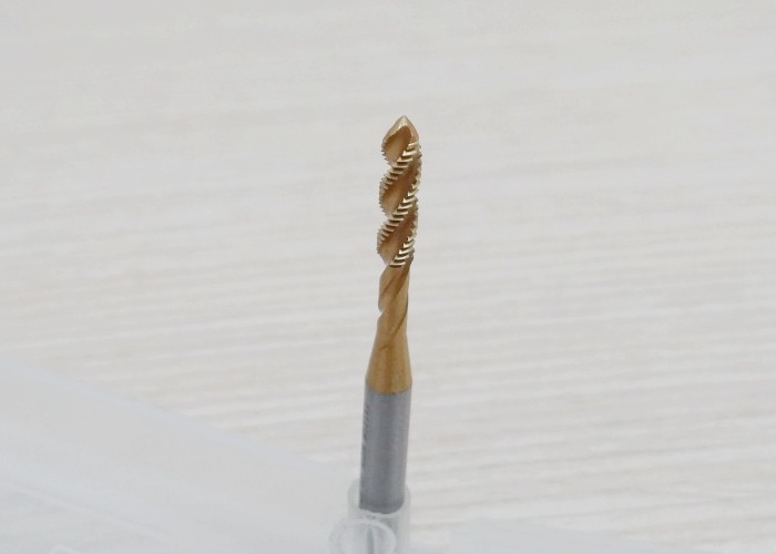 Titanium Coated Thread Tap M3 x 0.5 HSSE Screw Tap