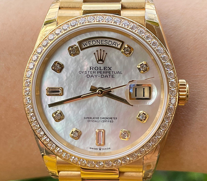 ROLEX DAY-DATE 36 MM. YELLOWGOLD ( EWF )