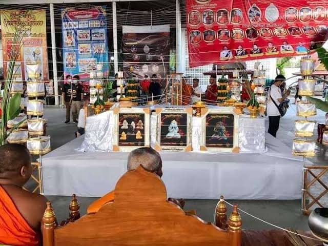 พระปิดตาปืนแตก 2 (เนื้อพิเศษ เนื้อทองแดงโบราณ) ปี64 หลวงพ่อพัฒน์ วัดห้วยด้วน จ.นครสวรรค์ (อุดผงพุทธคุณ ตะกรุด สายสินจ์ มีโค้ด หมายเลข 10)