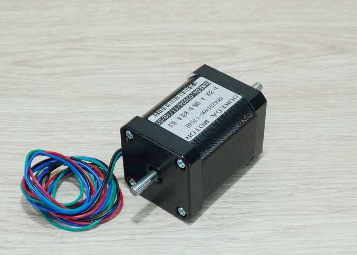 OUKEDA-Dual shaft (NEMA17) Stepper Motor แรงบิด 56 N.cm 1.7A (OK42STH60-1704B)