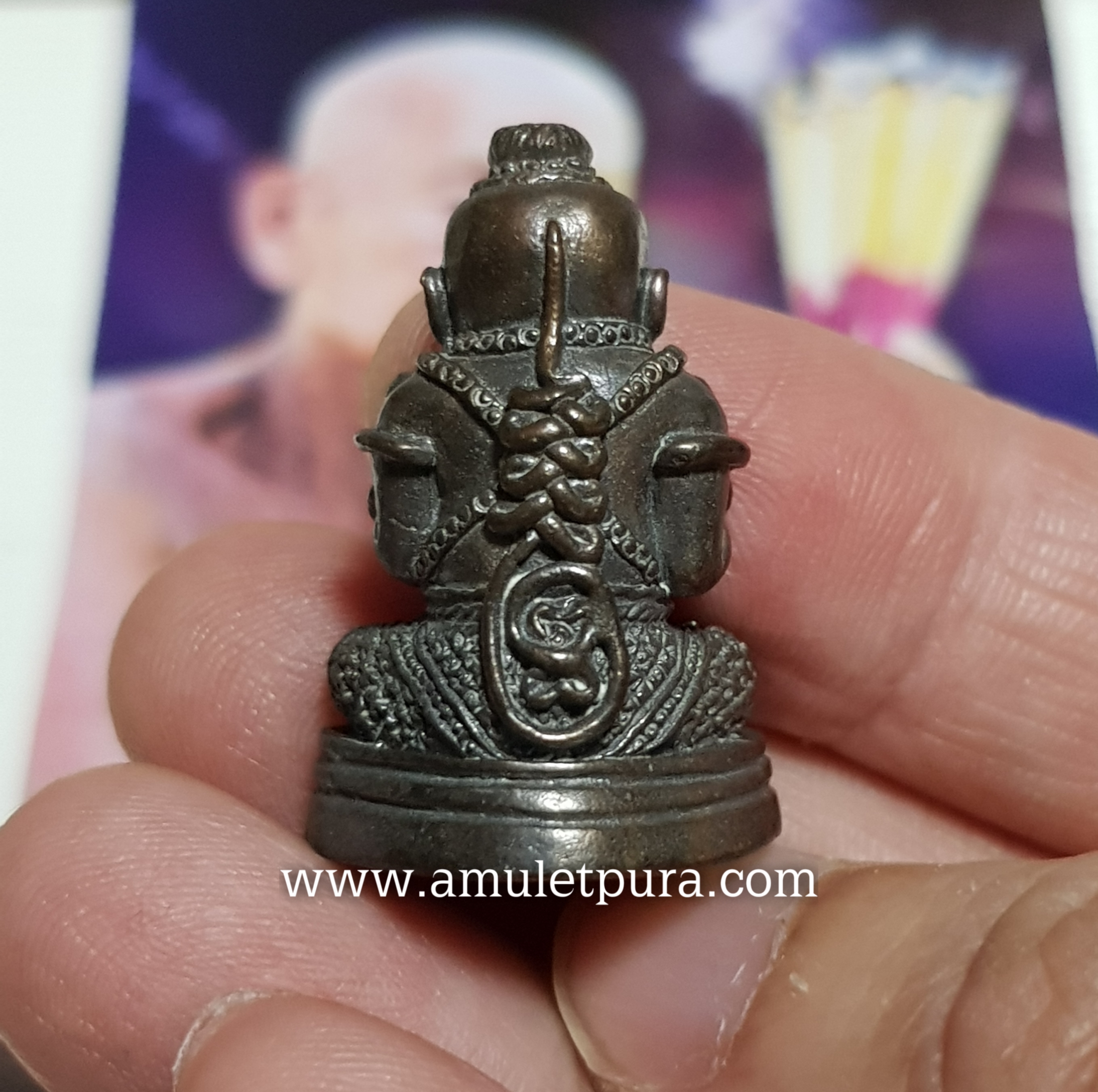 กุมารทองกะเหรี่ยงคอม้า รุ่นแรก ปี53 (เนื้อชนวนอาถรรพ์) หลวงพ่อปั้น วัดนาดี (ฮุกนางวัว) จ.สระบุรี (มีโค้ด หมายเลข 1755)