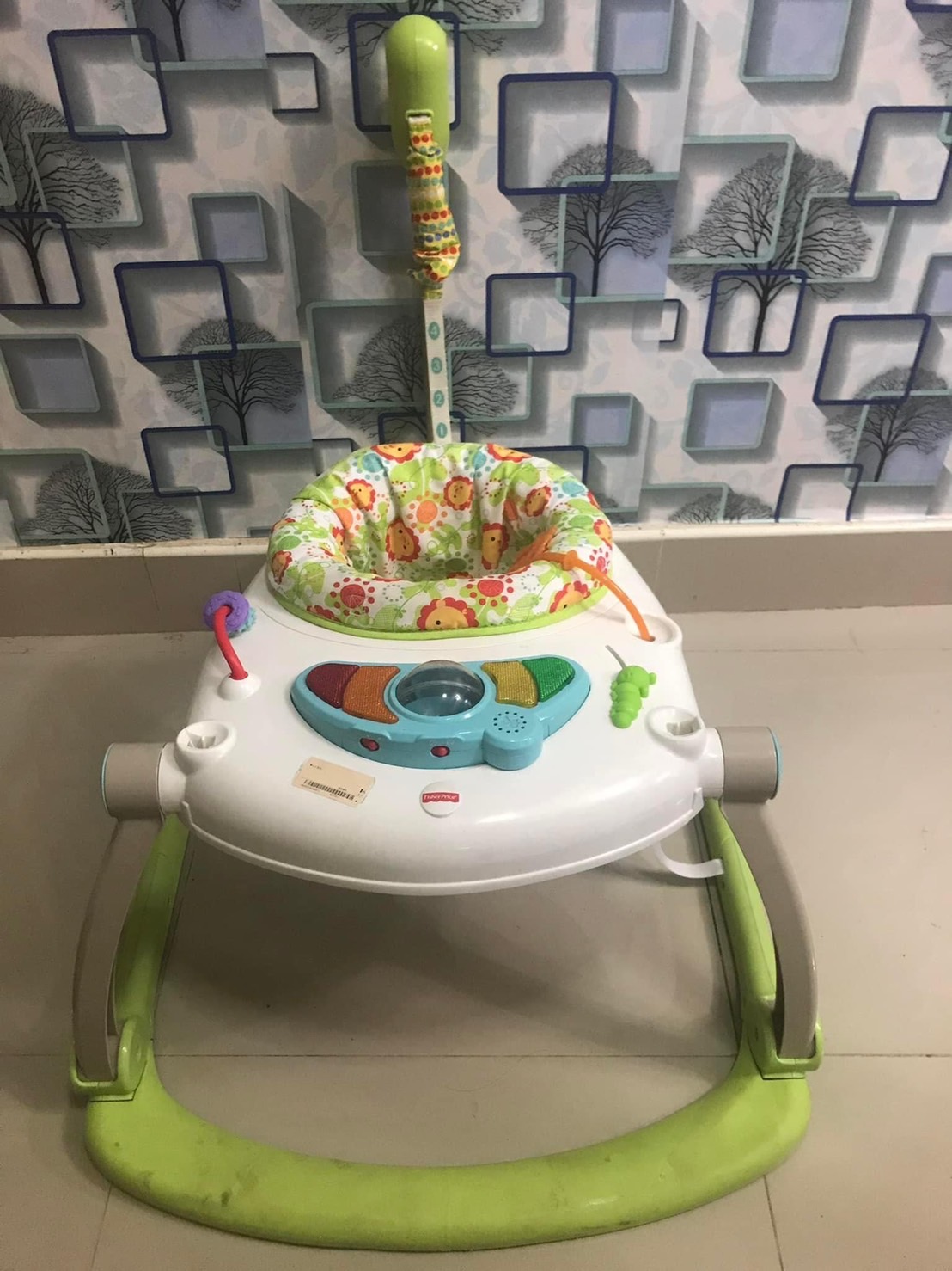 Fisher Price เก้าอี้กระโดด Fisher Price สภาพสวย 85%. ของแท้