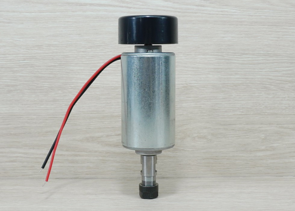 300W Spindle Motor (Max.12000rpm) + ER11 Collet + 52mm Clamp + Power Supply Speed Control