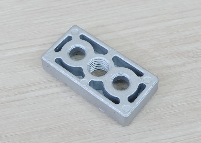 End Connection Joint Plate 3060, M12, 2-D8mm สำหรับ Series 30 Alu Profile