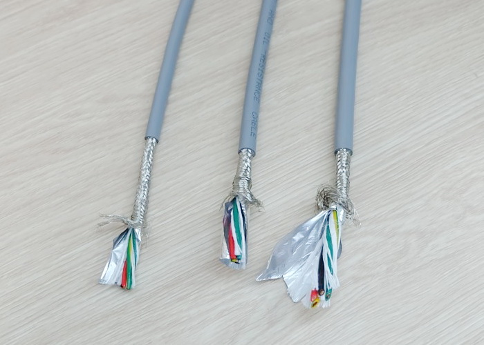 4 core x 1.0 mm2 Shielded Wire TRVVP Bending Resistant High Flexible Cable (1m)