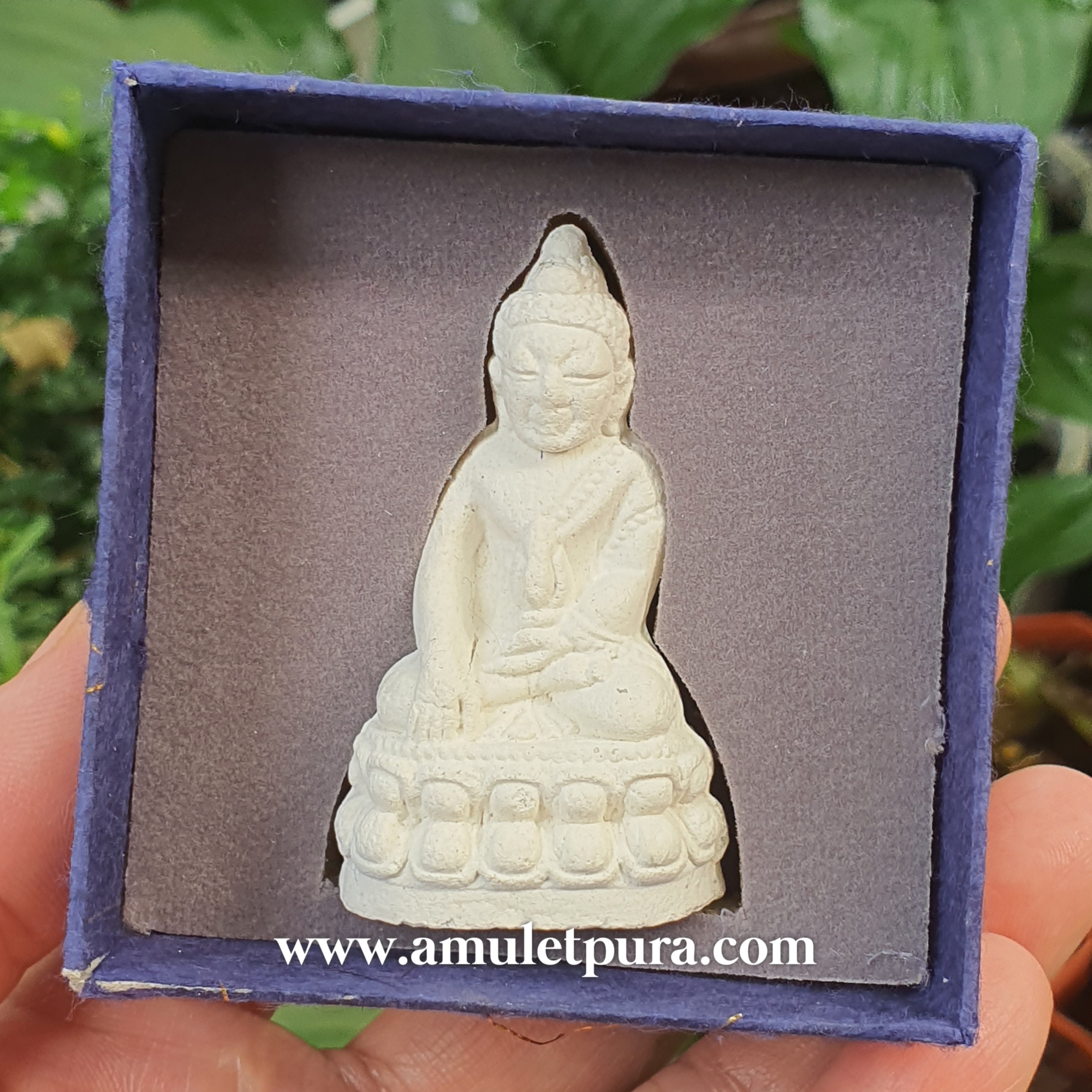 พระกริ่งรัตนมาลา(เนื้อผงพุทธคุณ)ปี40 วัดสุทัศน์ฯ กรุงเทพมหานคร(ปั้มหมึกใต้ฐาน)