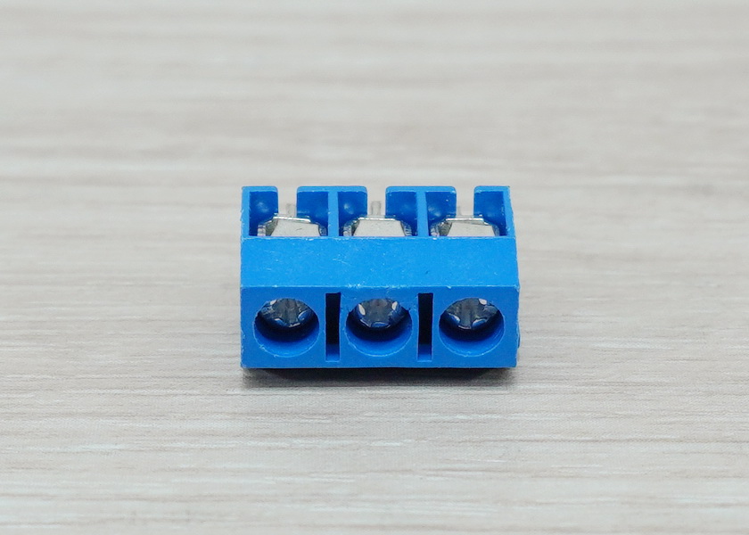 KF301- 3P Blue Terminal Block (5.08-301-3P) (ชุด 10 ตัว)