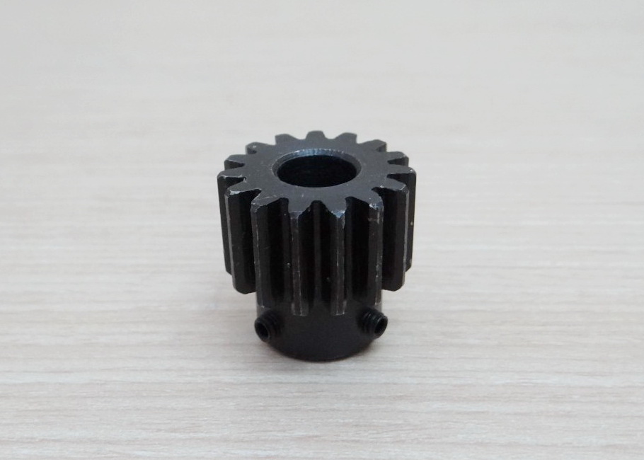 Spur Gear Pinion 1.5 Mod 15Teeth Bore 6.35mm (straight teeth - เฟืองตรง)