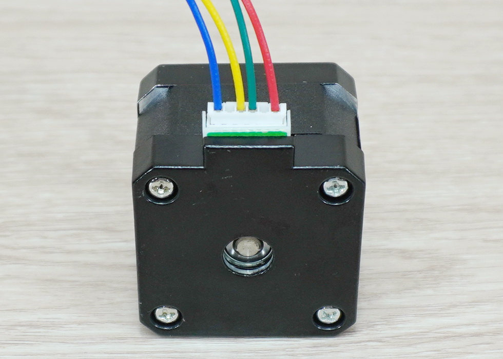 HANPOSE - Stepper Motor (Nema17) แรงบิด 28 N.cm 1.3A (17HS3401S) Black End