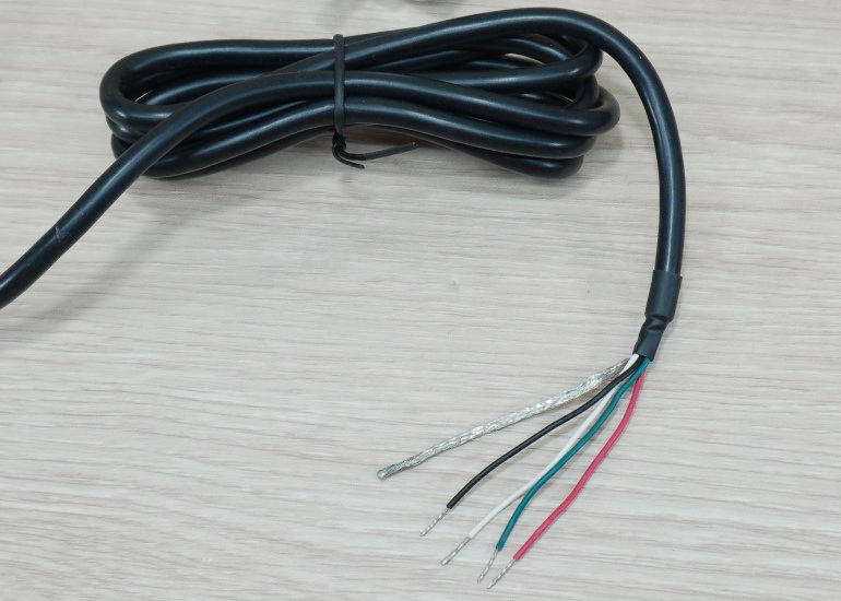 360P/R Incremental Rotary Encoder (E38-S6-360-2-N-24) Shaft 6mm, Cable 2M, NPN, 5-24VDC