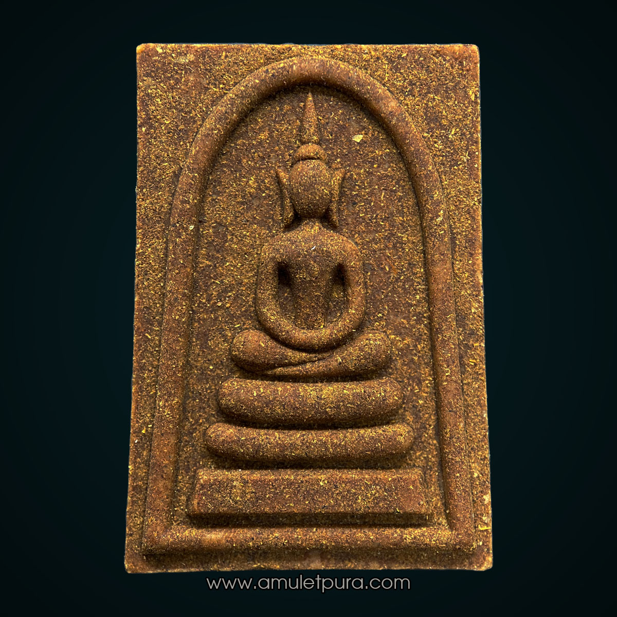 สมเด็จพลิกดวง เลื่อนสมณศักดิ์ หลังพัดยศ (เนื้อผงยาวัดโพธิ์) หลวงพ่อเงิน วัดบางอ้อ จ.นครราชสีมา (มีโค้ด หมายเลข 383) หลวงปู่ศิลา หลวงปู่เวิง พระอาจารย์สุริยันต์ พระอาจารย์ต้อม ร่วมอธิษฐานจิต