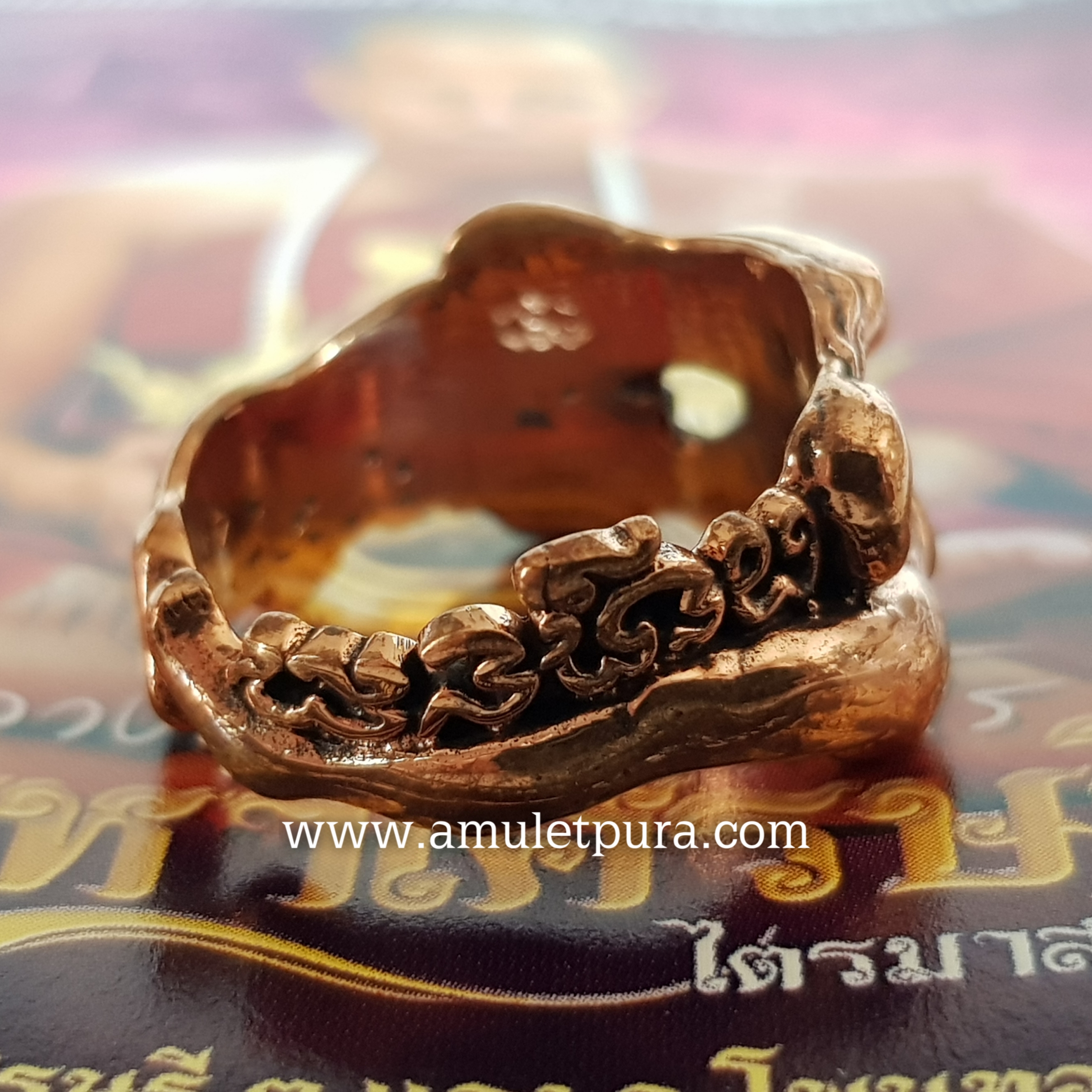 แหวนอิ้นคู่สะรัยคะเนีย(แหวนอิ้นรักกัน)ทองเทวา รุ่นมหาเศรษฐี ไตรมาส51 หลวงปู่เณร วัดบ้านเกษตรทุ่งเศรษฐี จ.ร้อยเอ็ด