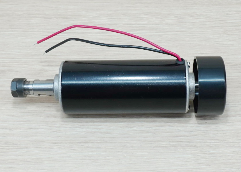 500W Spindle Motor Dia 52mm 12-100VDC ER11 Collet (Max.12000rpm)