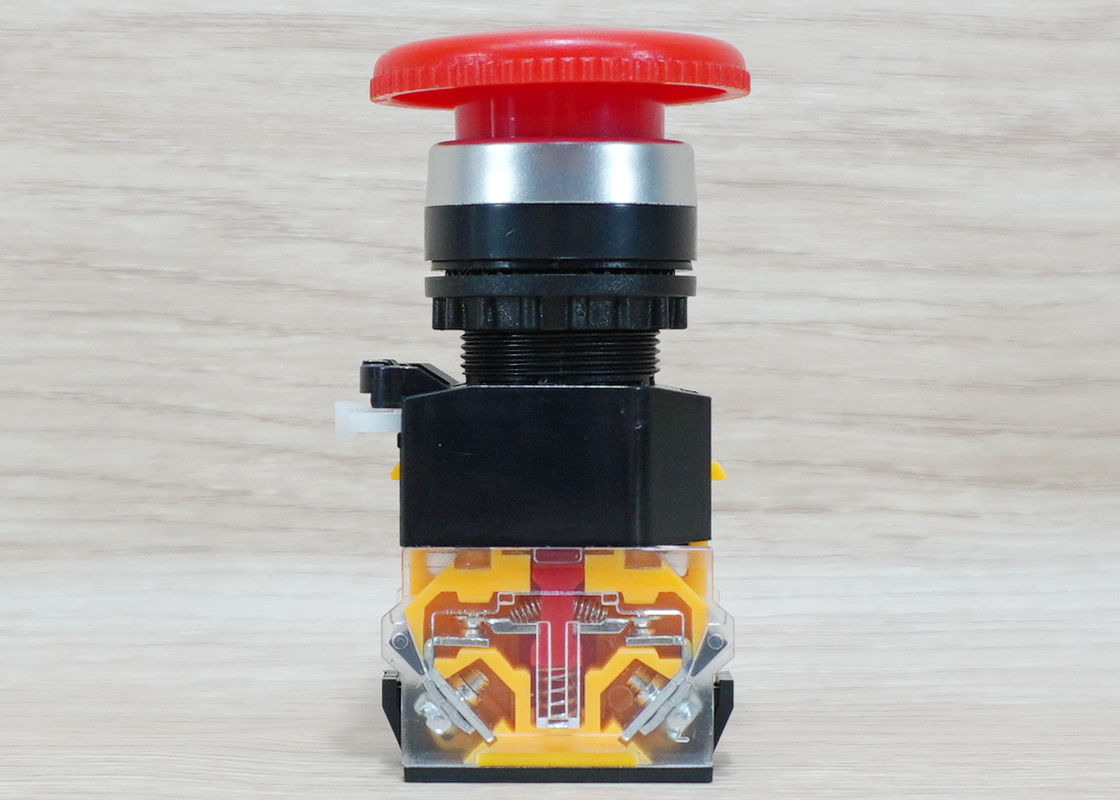 LA38-11ZS (STOP) Emergency Stop Push Button Switch (1NO/1NC) AC440V(Max)10A