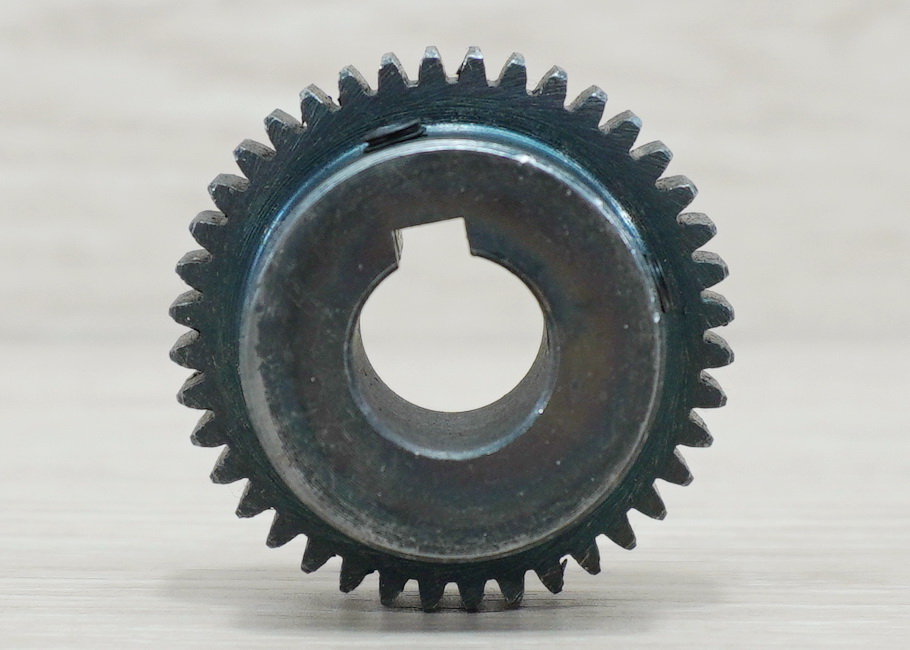 Spur Gear Pinion 1.0 Mod 40Teeth Bore 14mm - Hole & keyway (straight teeth - เฟืองตรง)