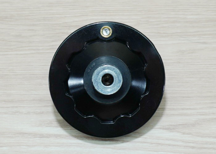 80mm Bakelite-Solid Handwheel with Coupling Bore 8mm